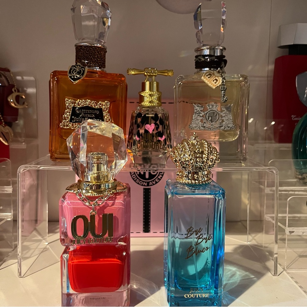 I Love Juicy Couture EDP OUI bye bye blues Glistening Amber read description